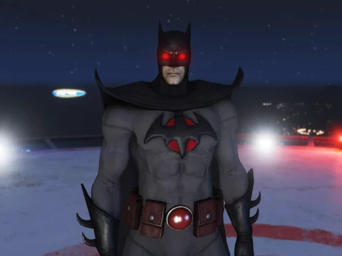 Injustice Flashpoint Batman [Add-On Ped/Cloth Physics] V2.0