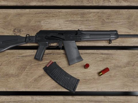 [PUBG] Kalashnikov Concern Saiga-12K [Replace | Animated] 1.0