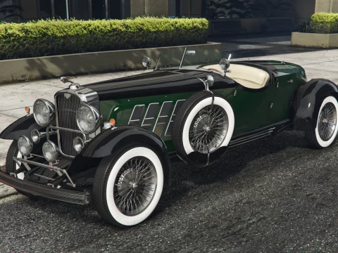 Lassiter V16 Roadster from Mafia DE [Add-On / FiveM]