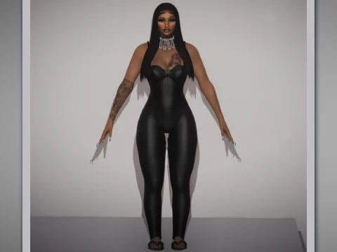 Leather Bodysuit for MP Female V1.0