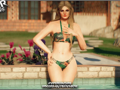 Living in Paradise Bikini for MP Female V1.0