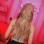 Long hair with braid for MP Female2