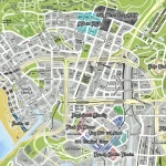 Los Angeles Streets Address map + Real life Gang zones V1.0