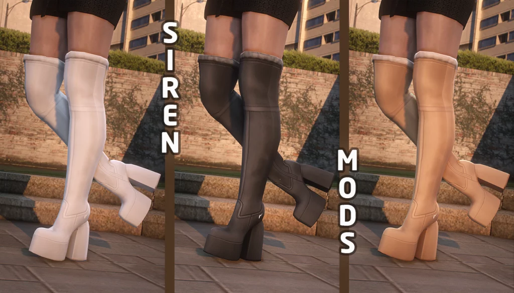 Malena Boots for MP Female 1.0
