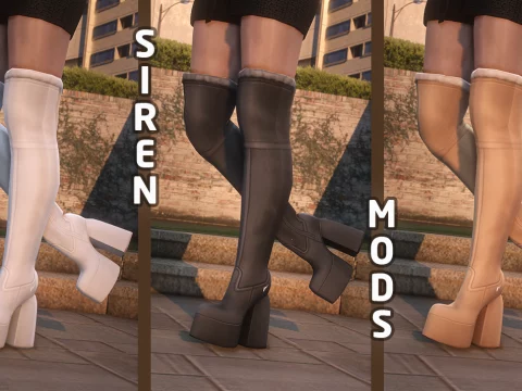 Malena Boots for MP Female 1.0
