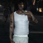 Messy locs for MP MALE V1.0