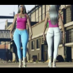 Mp Female Ped + Jeans & Top Full Body Mod ( Beta)