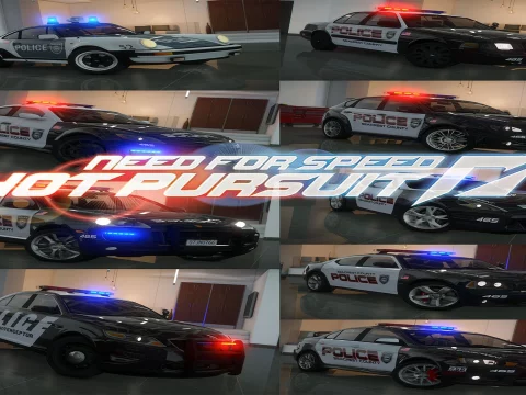 NFSHPR - Traffic Police Pack [Add-On | LODs | ELS] V1.0
