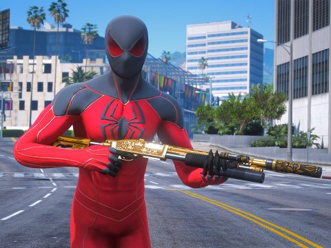 PS4 Marvel Spider-Man (Scarlet Spider II Suit) V1.0