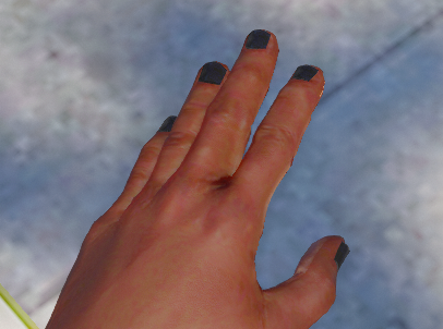 Painted Nails for MP Male (Black and White Textures) V1.0