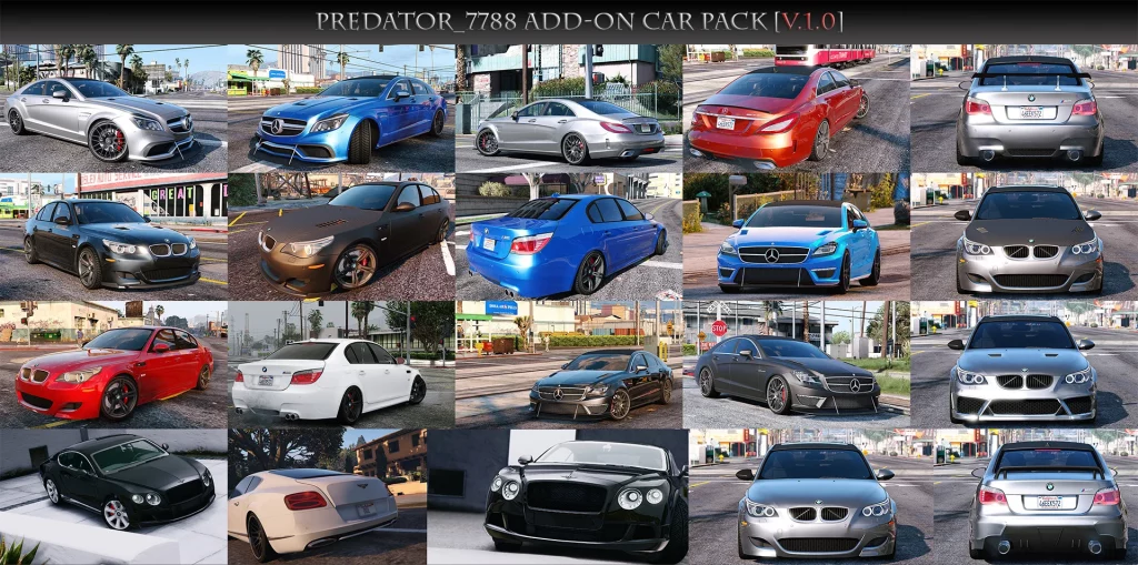 Predator 7788 Add-On Car Pack V1.0