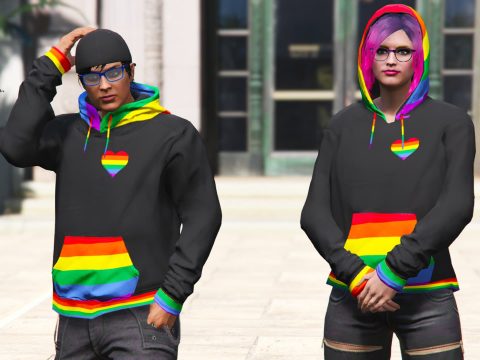 Pride Clothing MP Male & MP Female (SP, ALTV, FIVEM) V1.1