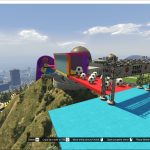 Stunt maps Motorcycle challenge Red hulk bridge Easy mode V1.0
