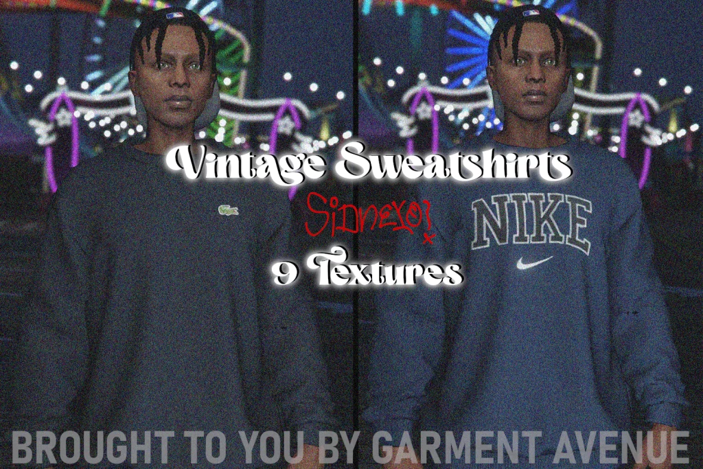 Vintage Sweatshirt Pack [MP Male] V1.0