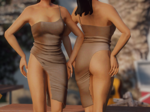 Vogue dress for MP Female V1.0