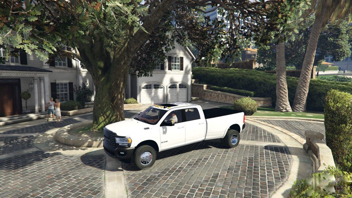 2019 Dodge Ram 3500 HD – GTA 5 mod