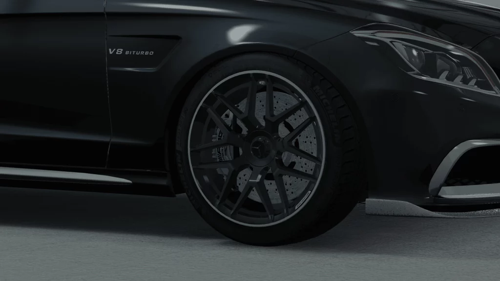 AMG Schmiederad im Kreuzspeichen-Design Wheel