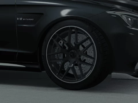 AMG Schmiederad im Kreuzspeichen-Design Wheel