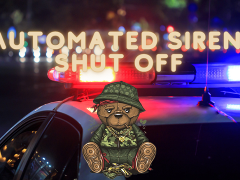 Automated siren shut off Fivem & singleplayer V1.0