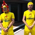 Cluckin' Bell Add-On Clothing For MP Male & MP Female (ALTV, FIVEM, SINGPLE PLAYER)