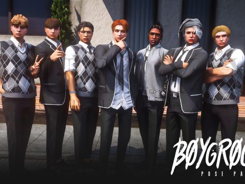 Boygroup V1 Pose Pack 1.0