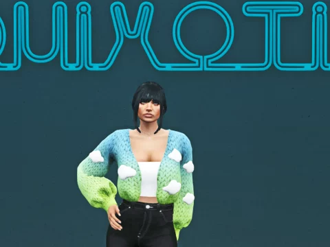 Cloud Cardigan for MP Female 1.0