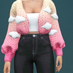 Cloud Cardigan for MP Female 1.03