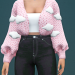 Cloud Cardigan for MP Female 1.04