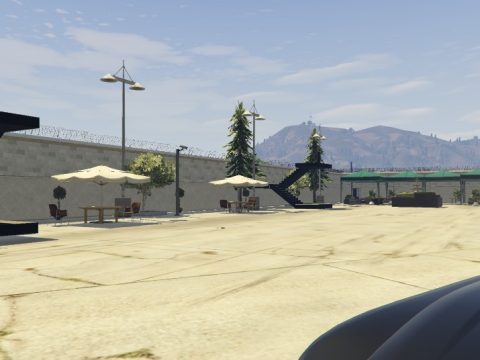 Desert Airport Base