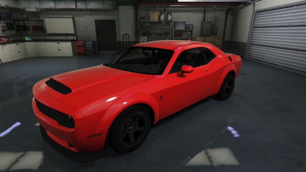 Dodge Challenger SRT Demon – GTA 5 mod