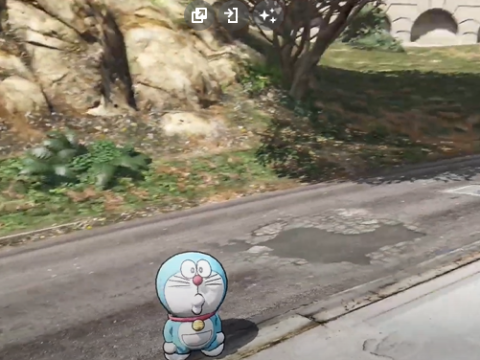 Doraemon skin GTA 5