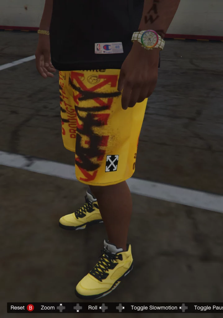 Franklin Off White Shorts