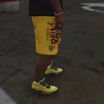 Franklin Off White Shorts3