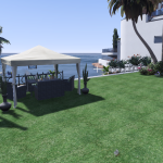 Garden + Private bar for Malibu Mansion2