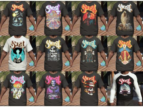 Ghost Band T-Shirt Pack 1.0