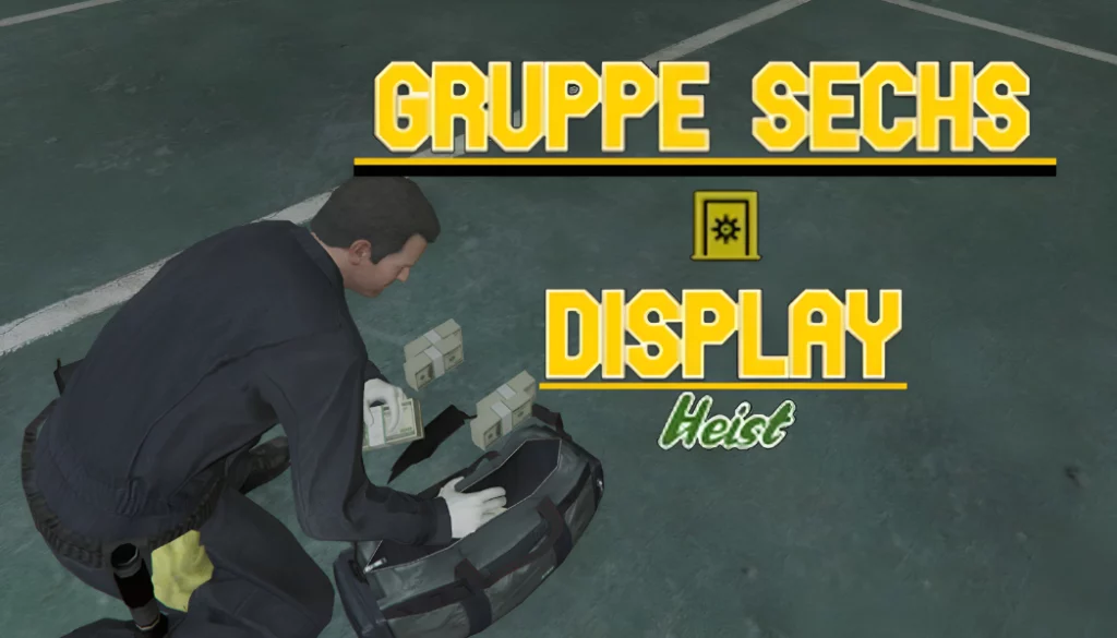 Gruppe Sechs Holdings Display Heist 1