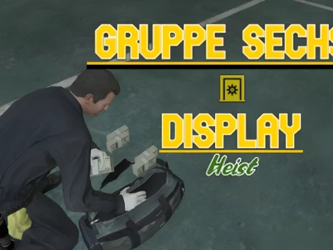 Gruppe Sechs Holdings Display Heist 1