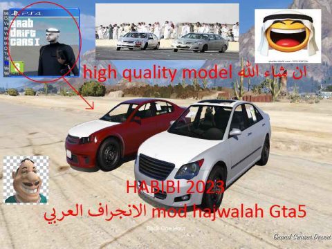 Gta5 Arab drift mod HABIBI 2023