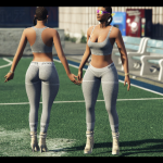 Gym Mp Female Ped + Gym Outfit Leggings