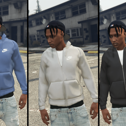 Half zipped hoodies [MP Male] V1.0 – GTA 5 mod