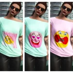 Lazy Emoticon Shirt Pack4