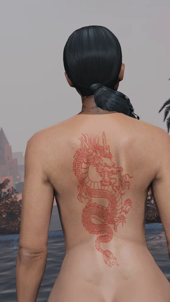MP Female Back Replace Tattoo Pack 1.0