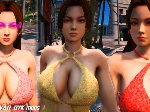 Mai Shiranui V Dress