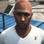 Michael Jordan face texture for MpMale 1.0
