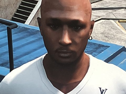 Michael Jordan face texture for MpMale 1.0