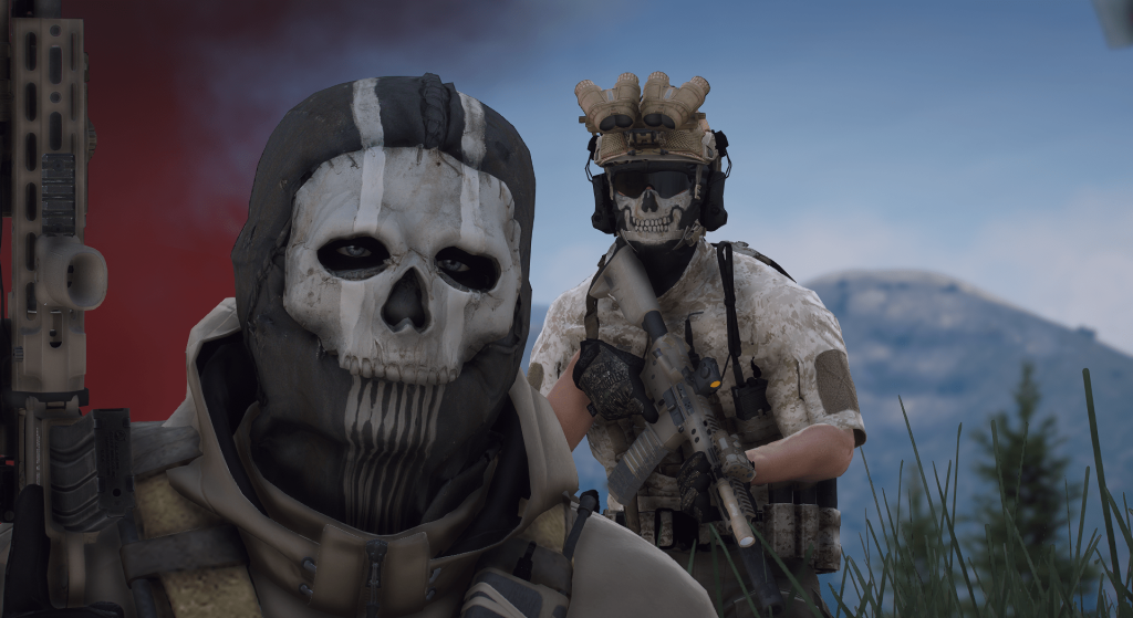 Modern Warfare 2 Ghost mask
