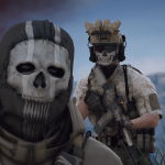 Modern Warfare 2 Ghost mask