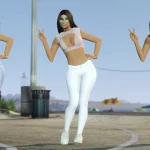 Mp Female Ped + Jeans & Top Full Body Mod
