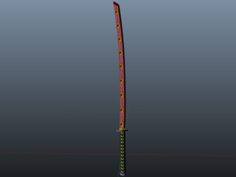 Kokushibo's Nichirin Blade (Kyokokukamusari) [Add-On] V1.0