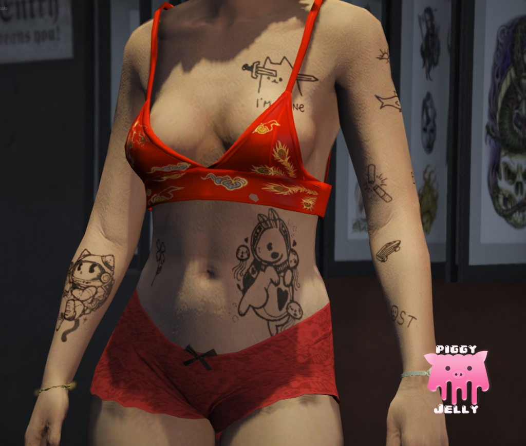 Piggy tattoos pack